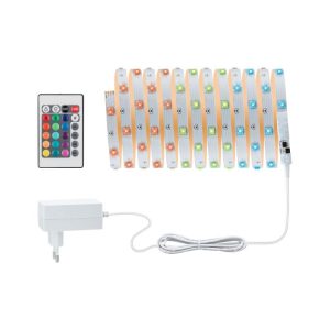 Paulmann TIP LED Stripe Komplett Set 5m RGB IP20 13W 230 24V weiß Paulmann TIP LED Stripe Komplett Set 5m RGB IP20 13W 230 24V weiß