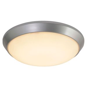 näve LED-Deckenleuchte silber 33x33x8cm näve LED-Deckenleuchte silber 33x33x8cm