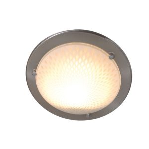 Naeve LED DL GlasdeckenleuchteMetall/Glas stahl-blank LxBxH: 30x30x9cm Naeve LED DL GlasdeckenleuchteMetall/Glas stahl-blank LxBxH: 30x30x9cm