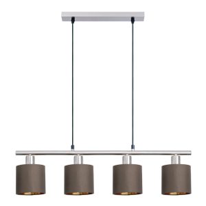 näve Pendelleuchte Maron 4er braun näve Pendelleuchte Maron 4er braun