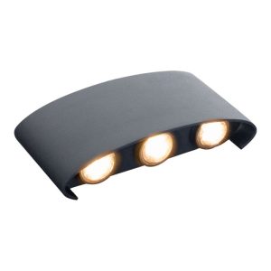 AL Auron Metall anthrazitLxBxH 14x4x8cm AL Auron Metall anthrazitLxBxH 14x4x8cm