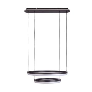 näve LED-Pendelleuchte Circulo schwarz dimmbar näve LED-Pendelleuchte Circulo schwarz dimmbar