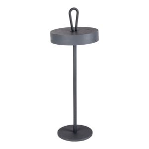 TL Ella Metall/KS grauLxBxH 12,5×12,5x35cm dimmbar TL Ella Metall/KS grauLxBxH 12,5×12,5x35cm dimmbar