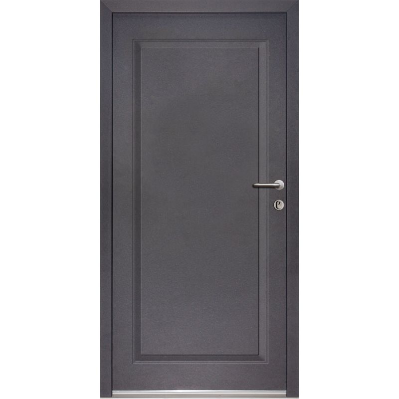 SplenDoor Sicherheits-Nebeneingangstuer NS3 RC2 98x198 Anthrazit rechts