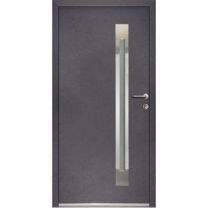 SplenDoor  Sicherheits-Nebeneingangstuer NS4 RC2 98×198 Anthrazit rechts