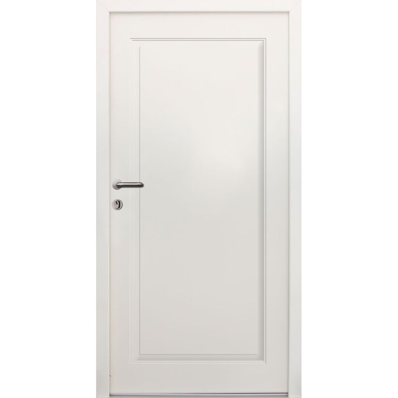 SplenDoor Sicherheits-Nebeneingangstuer NS3 RC2 88x198 Weiss links