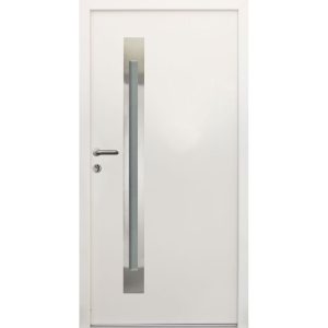 SplenDoor  Sicherheits-Nebeneingangstuer NS4 RC2 88×198 Weiss links