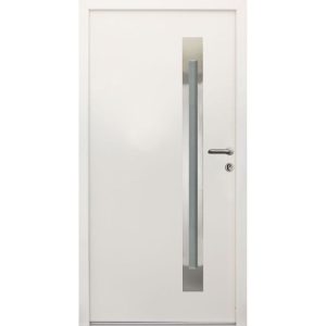 SplenDoor  Sicherheits-Nebeneingangstuer NS4 RC2 auf Maß, Weiss, Rechts