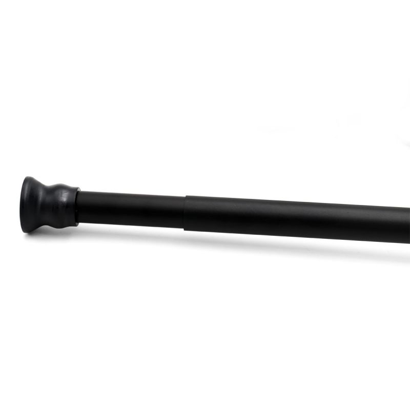 Valblue Federstange Wien, ca. 110-240 cm, ca. Ø 25 mm, Farbe: Schwarz