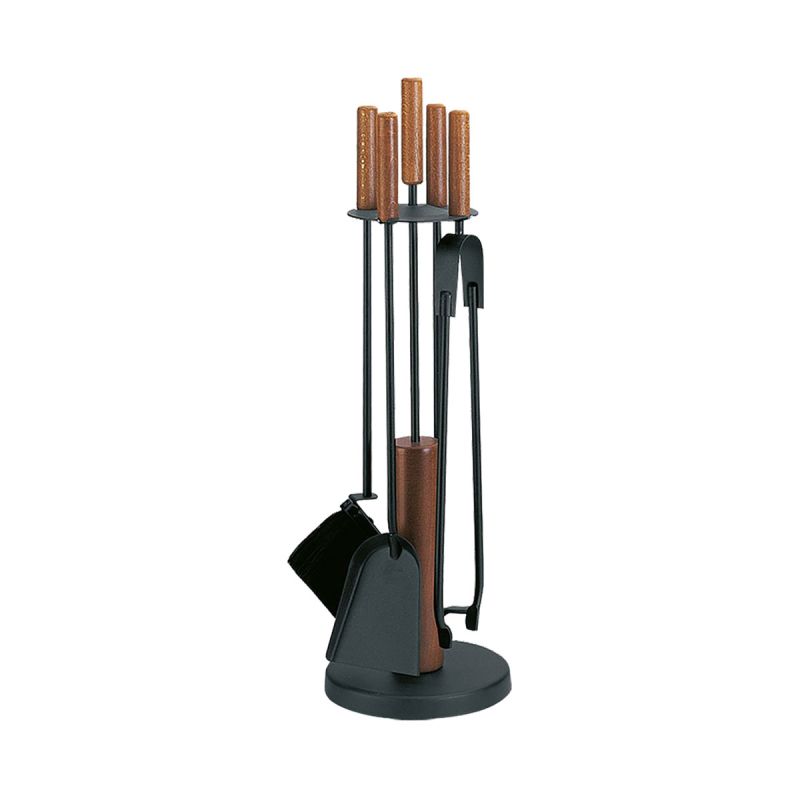 FIREFIX Kaminbesteck 5-teilig rund