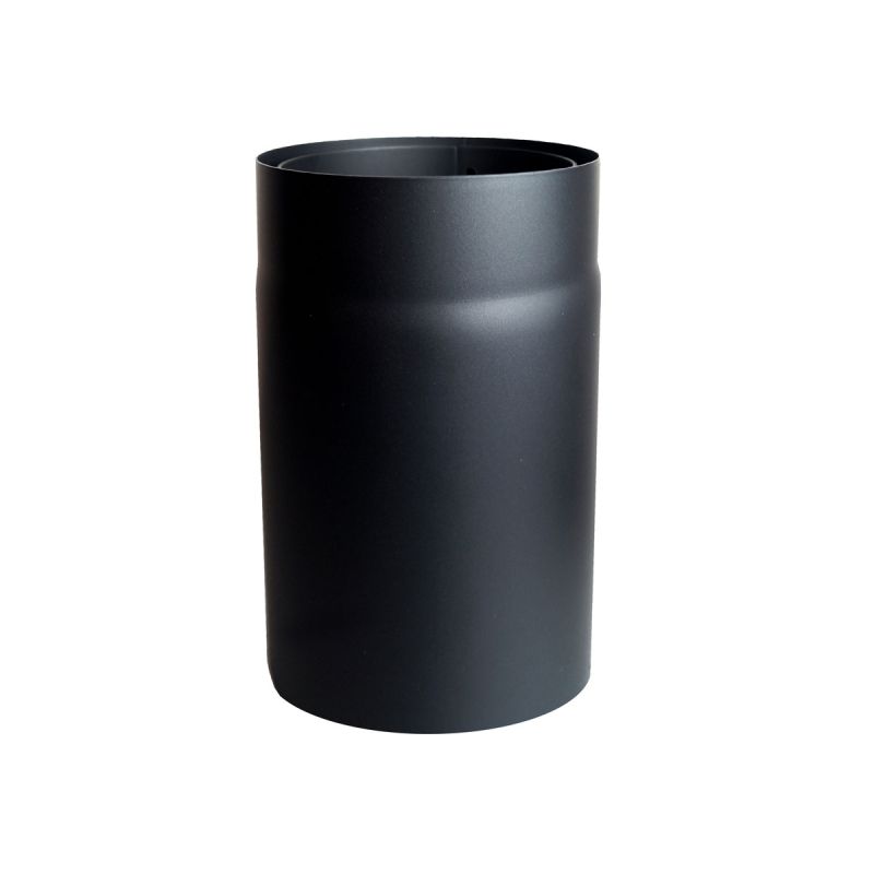 FIREFIX Doppelwandiges Rohr 150 mm schwarz 250 mm