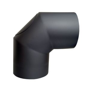FIREFIX Doppelwandiger Rohrbogen 150 mm schwarz 45 Grad FIREFIX Doppelwandiger Rohrbogen 150 mm schwarz 45 Grad