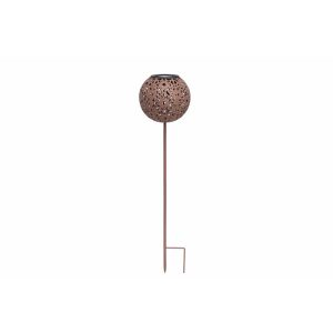 Flector Garten LED Solarspiess terracotta Flector Garten LED Solarspiess terracotta