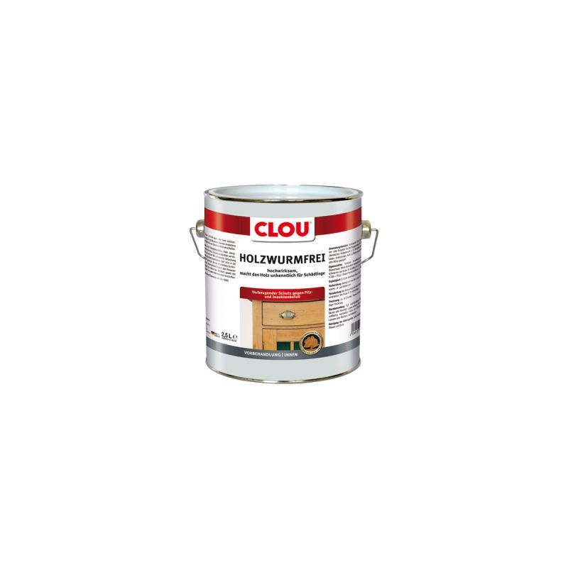Clou Holzwurm-frei 2,5L