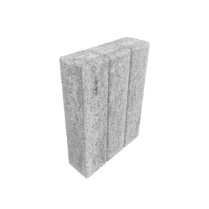 Diephaus  Mauerstein Varied Palisade weiss-schwarz 40 x 10 x 10 cm