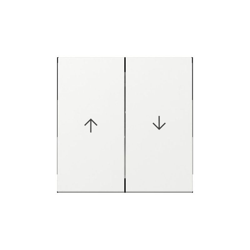 Gira  Wippe 2f Pfeil System 55 Reinweiß