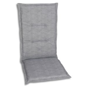 Haveson Sitzauflage Hochlehner 118x48x4cm hellgrau