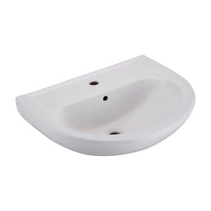 Waschtisch weiss ca. 60x46x21cm1 Hahnloch Waschtisch weiss ca. 60x46x21cm1 Hahnloch
