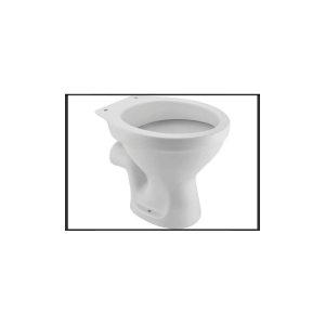 Stand-WC Tiefspueler Keramik mit Spülrand Abgang waagrecht