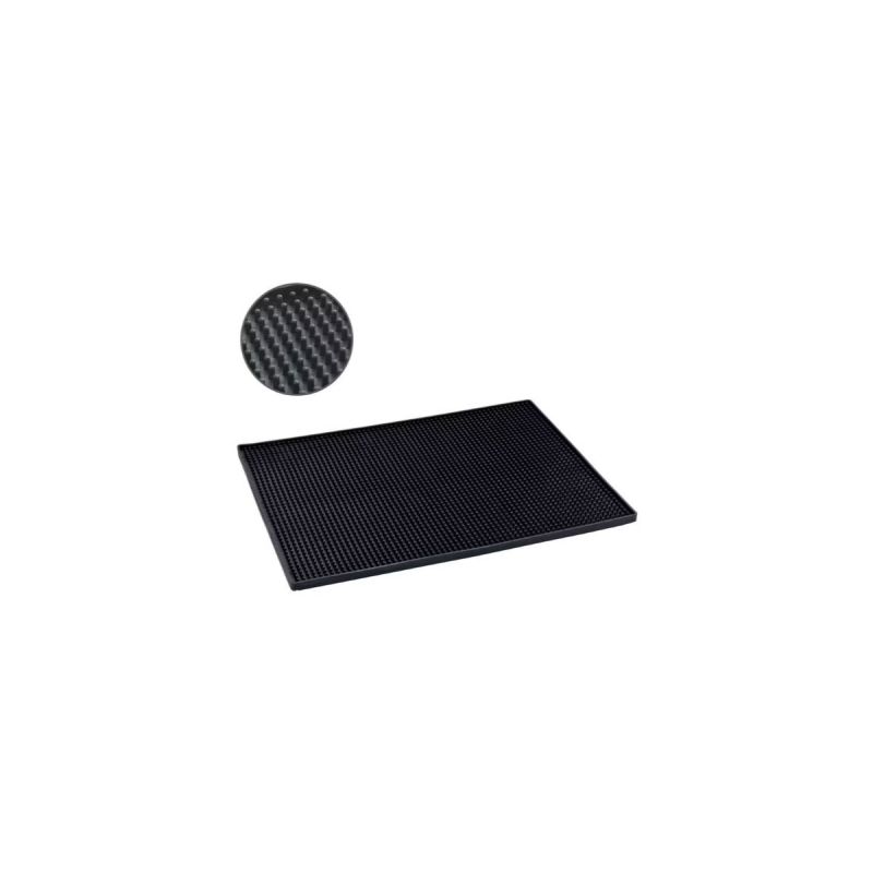 Wenko Abtropfmatte Mod. Maxi 40 x 30 cm, schwarz