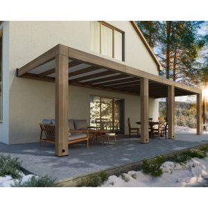 Palram Canopia Helsinki 3×8,6 Terrassenüberdachung aus Zedernholz / Sonnenschutzpaneele Palram Canopia Helsinki 3×8,6 Terrassenüberdachung aus Zedernholz / Sonnenschutzpaneele