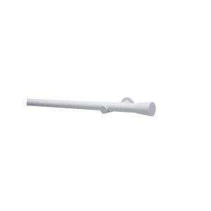 Gardinenstangen Korfu, 1-Lauf, Ø 28mm, weiß, Länge 200cm Gardinenstangen Korfu, 1-Lauf, Ø 28mm, weiß, Länge 200cm