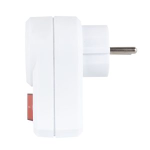 REV Ritter Steckdosenadapter mit Schalter 1fach Schutzkontakt weiß REV Ritter Steckdosenadapter mit Schalter 1fach Schutzkontakt weiß