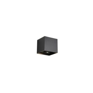 Reality LED Wandleuchte GENIE schwarz eckig Reality LED Wandleuchte GENIE schwarz eckig