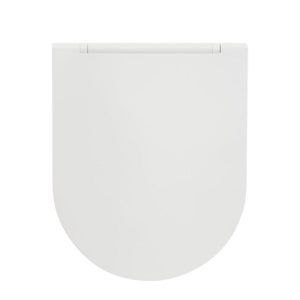 Valblue WC-Sitz New Slim weiss, Duroplast, Absenkautomatik, abehmbar per Knopfdruck