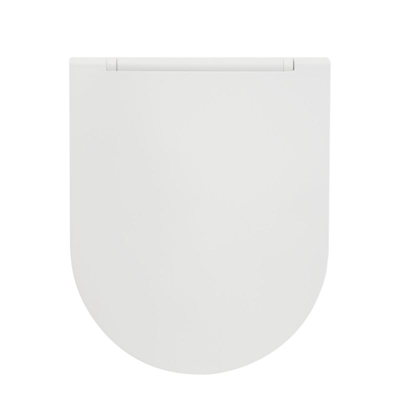 Valblue WC-Sitz New Slim weiss, Duroplast, Absenkautomatik, abehmbar per Knopfdruck