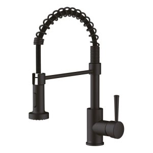 LENZ Spültischarmatur Nova mit Handbrause Schwarz LENZ Spültischarmatur Nova mit Handbrause Schwarz