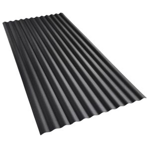 Guttanit+ Wellplatte 2000x900mm Schwarz Guttanit+ Wellplatte 2000x900mm Schwarz