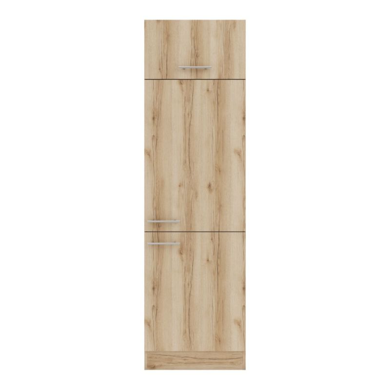 optifit Küchenhochschrank Livorno 290 60x206,8x57,cm Wildeiche Nachbildung/Wildeiche Nachbildung