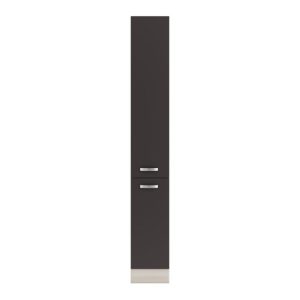 optifit Midischrank Faro 220 60 x 174,4 x 57,cm Anthrazit/Akazie Nachbildung optifit Midischrank Faro 220 60 x 174,4 x 57,cm Anthrazit/Akazie Nachbildung