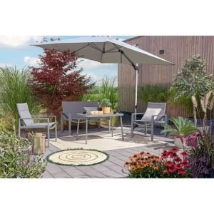 Haveson Lounge-Set Luzern 4-teilig Haveson Lounge-Set Luzern 4-teilig