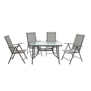 Haveson Gartenmöbelset Leipzig 5-teilig Haveson Gartenmöbelset Leipzig 5-teilig