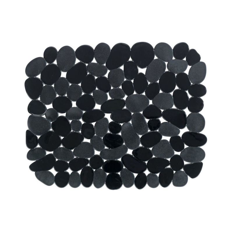 Wenko Spülbeckeneinlage Stone schwarz 31x26cm schützt vor Kratzern, zuschneidbar
