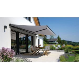 Durabil Gelenkarmmarkise Passat anthrazit 500×300 cm, Design Moring Fog Durabil Gelenkarmmarkise Passat anthrazit 500×300 cm, Design Moring Fog