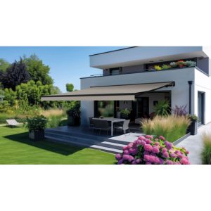 Durabil Halbkassettenmarkise Mistral anthrazit 350×250 cm, Design Ocean Rocks Durabil Halbkassettenmarkise Mistral anthrazit 350×250 cm, Design Ocean Rocks
