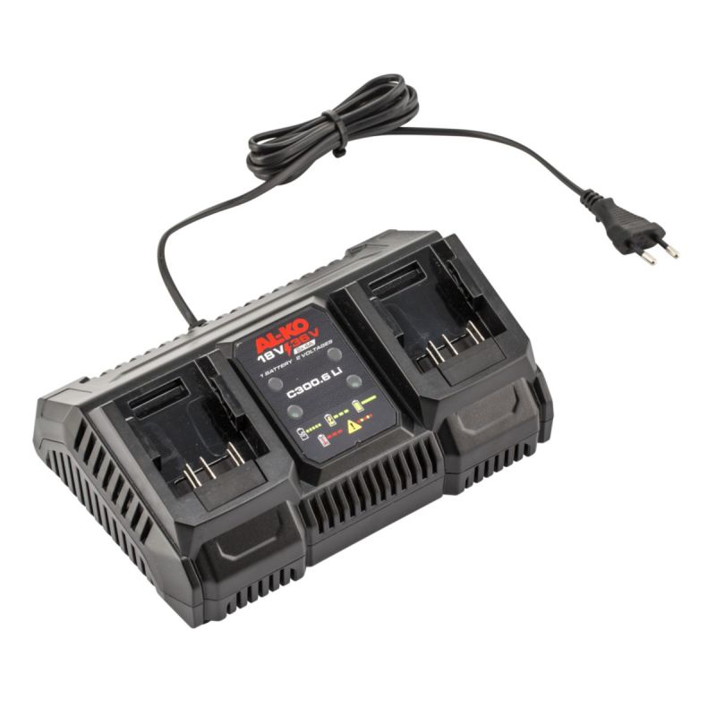 AL-KO Doppelladegerät 18 V / 36 V C300.6 Li