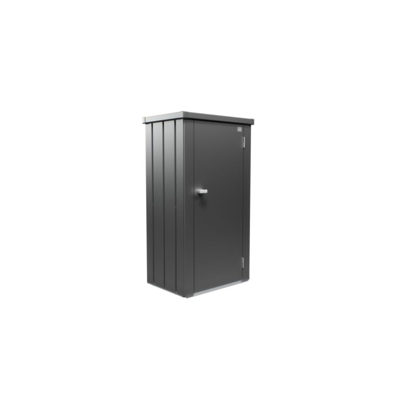 Biohort Terrassenschrank Julia Gr. M 78 x 57 x 140 cm dunkelgrau-metallic