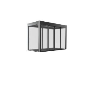 Biohort Gewächshaus Aufsatz Florentina 202 x 103 x 136 cm dunkelgrau