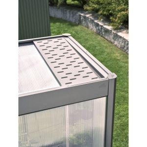 Biohort Wetterschutzblech 1m für Gewächshaus dunkelgrau