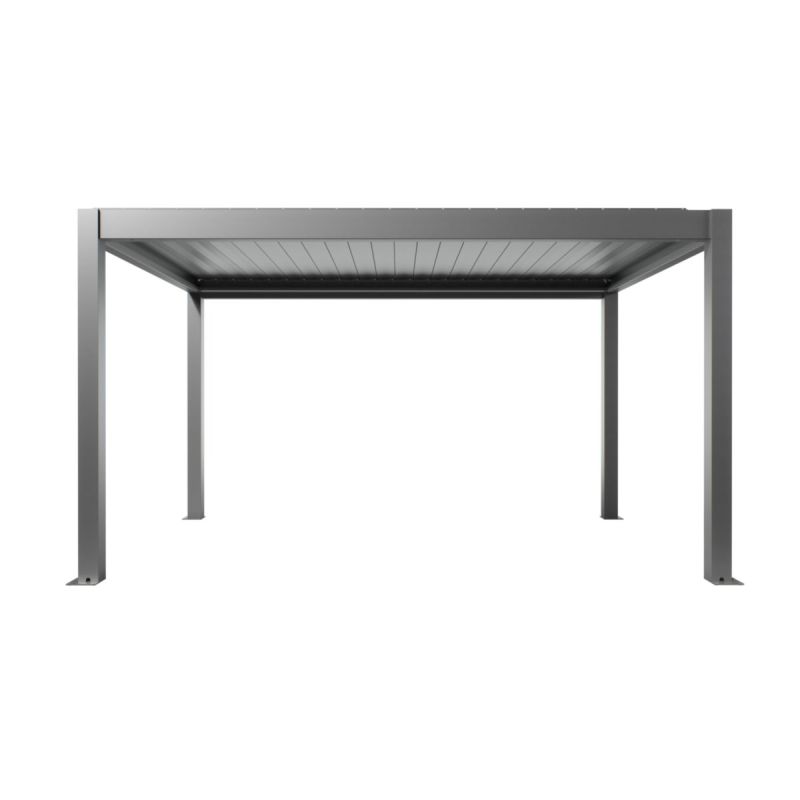 Biohort Pergola Gr. 4,5x3 quarzgrau-met 460x 312x 264 cm