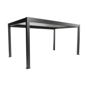 Biohort Pergola Gr. 5×3 dunkelgrau/silber-met 515,5x 312x 264 cm