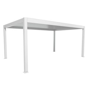 Biohort Pergola Gr. 5,5×3,5 weiss 552,5x 367,5x 264 cm
