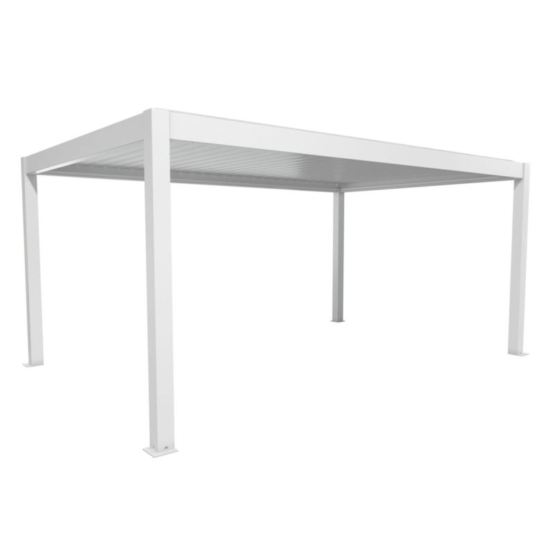 Biohort Pergola Gr. 5,5x3,5 weiss 552,5x 367,5x 264 cm
