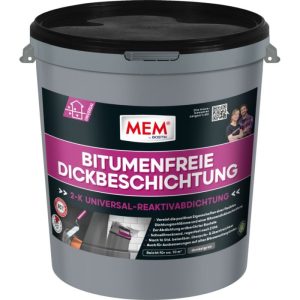 MEM Bitumenfreie Dickbeschichtung 24 kg MEM Bitumenfreie Dickbeschichtung 24 kg