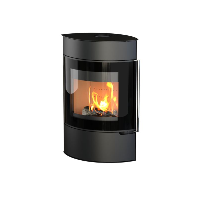 Kaminofen Elipso Max Stahl, schwarz, 8 kW