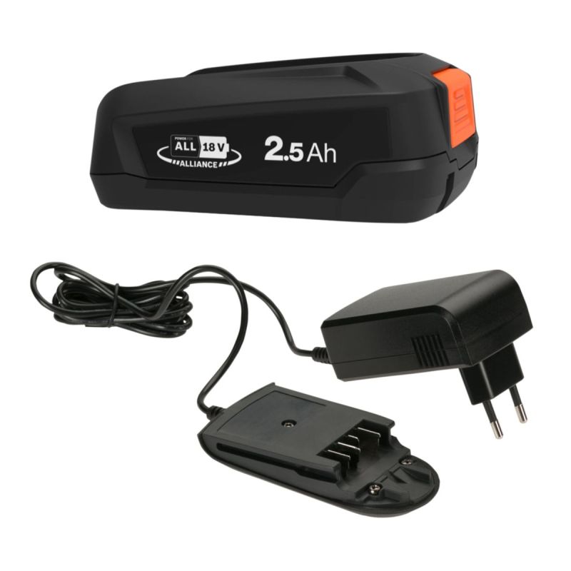 Gardena Starter kit P4A 1 x system battery PBA 18V/45 2.5 Ah + quick charger AL 18V-20
